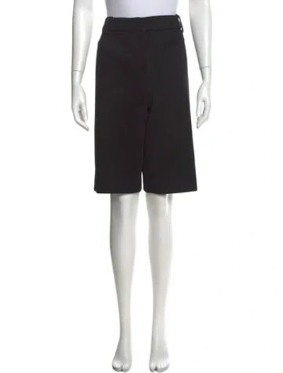 Pre-owned Prada 2018 Knee-length Shorts In Black