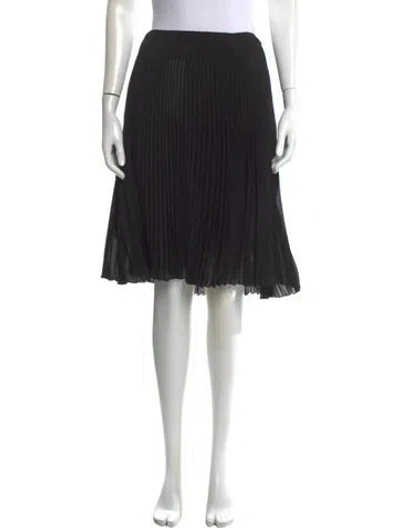 Pre-owned Prada 2018 Knee-length Skirt In Black