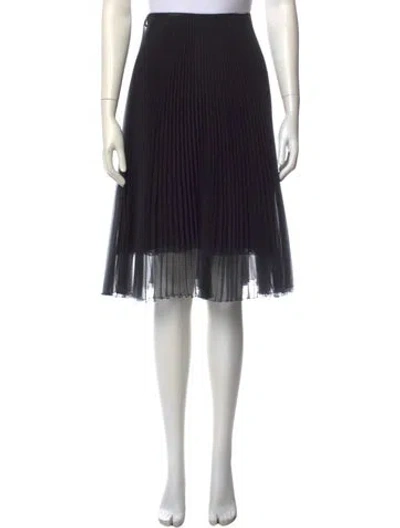 Pre-owned Prada 2018 Knee-length Skirt In Black