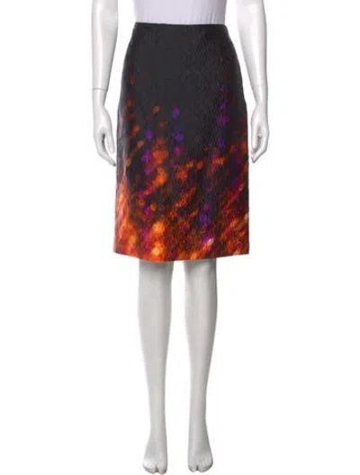 Pre-owned Prada 2018 Knee-length Skirt In Black