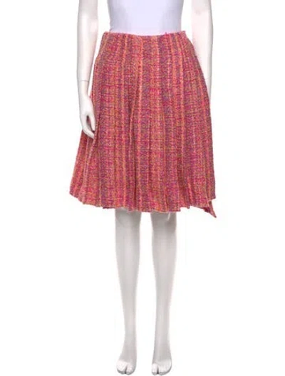 Pre-owned Prada 2018 Knee-length Skirt In Pink
