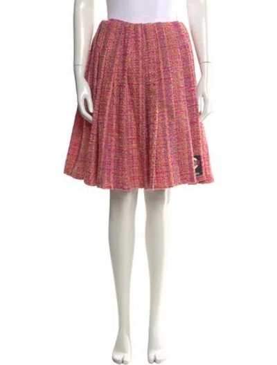 Pre-owned Prada 2018 Knee-length Skirt In Pink