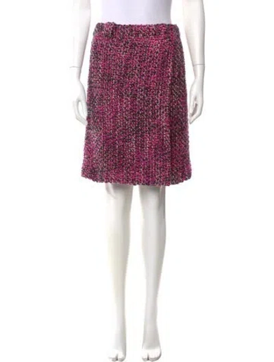 Pre-owned Prada 2018 Knee-length Skirt In Pink