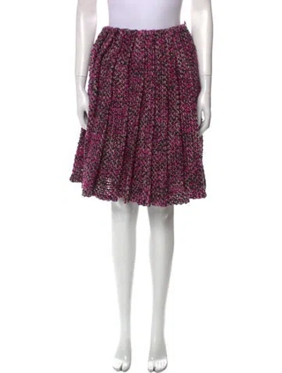 Pre-owned Prada 2018 Knee-length Skirt W/ Tags In Pink