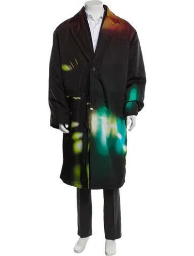 Pre-owned Prada 2018 Layered Parka In Black