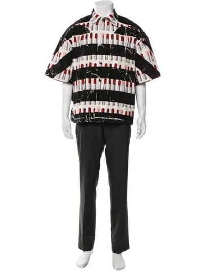 Pre-owned Prada 2018 Lipstick Shirt In Black