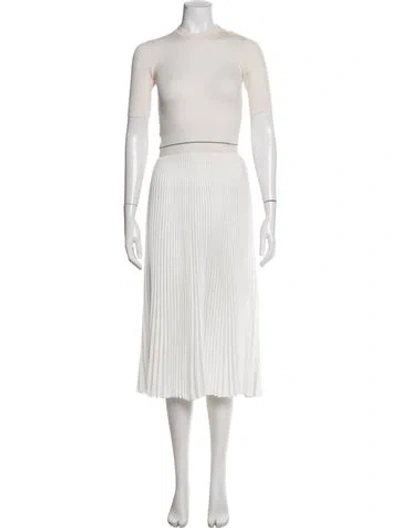 Pre-owned Prada 2018 Long Dress W/ Tags In Neutral