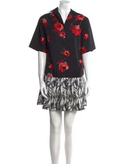 Pre-owned Prada 2018 Mini Dress In Multi