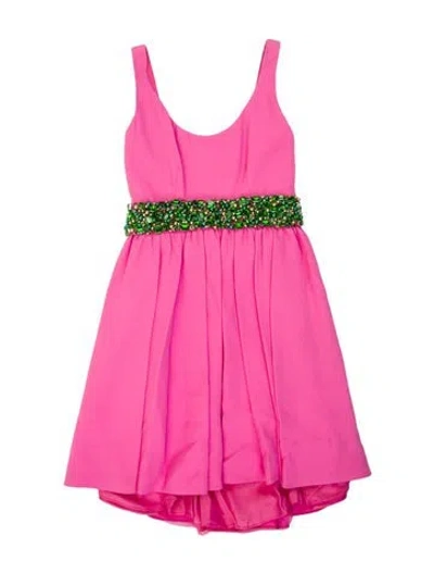 Pre-owned Prada 2018 Mini Dress W/ Tags In Pink