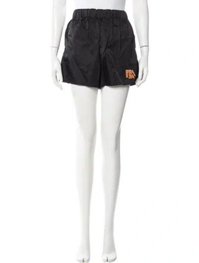 Pre-owned Prada 2018 Mini Shorts In Black