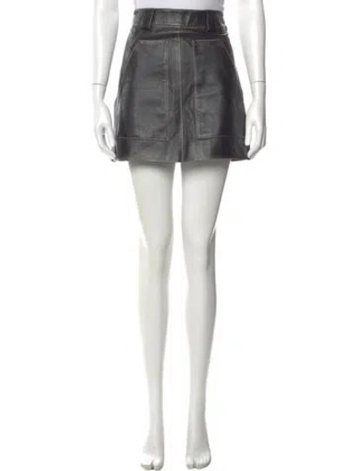 Pre-owned Prada 2018 Mini Skirt In Black