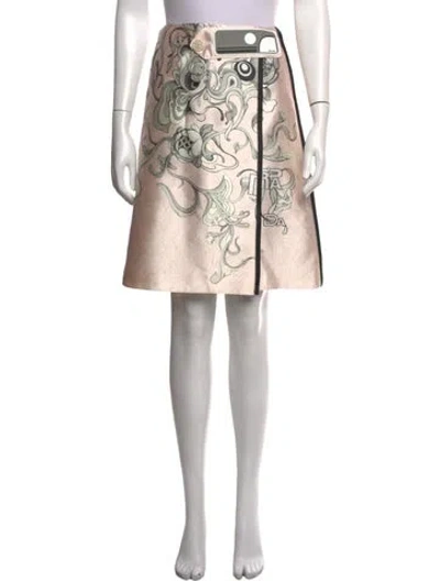 Pre-owned Prada 2018 Mini Skirt In Pink