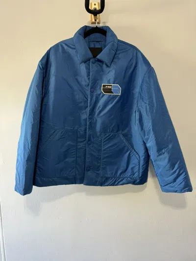 Pre-owned Prada 2018 Padded Puffer Jacket In Blue