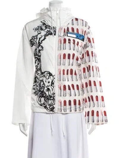 Pre-owned Prada 2018 Printed Evening Jacket In Multi