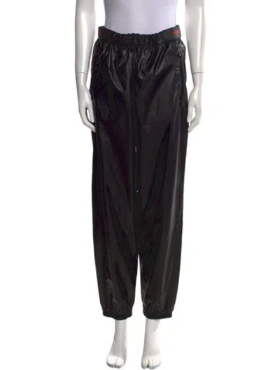 Pre-owned Prada 2018 Skinny Leg Pants In Black