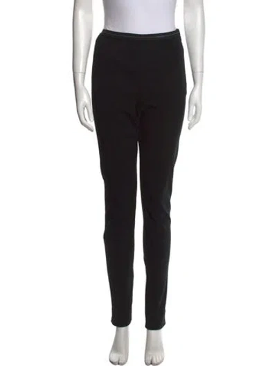 Pre-owned Prada 2018 Skinny Leg Pants In Black