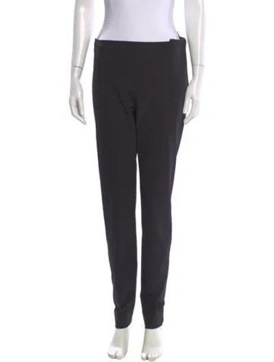 Pre-owned Prada 2018 Skinny Leg Pants In Black