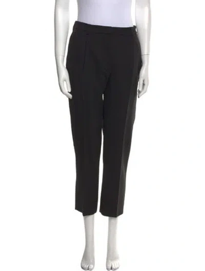 Pre-owned Prada 2018 Straight Leg Pants In Black