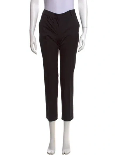 Pre-owned Prada 2018 Straight Leg Pants In Black