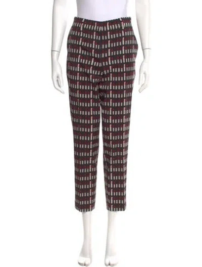 Pre-owned Prada 2018 Straight Leg Pants In Black