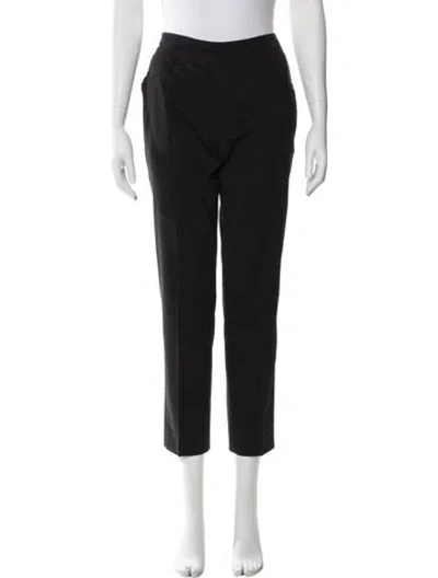Pre-owned Prada 2018 Straight Leg Pants In Black