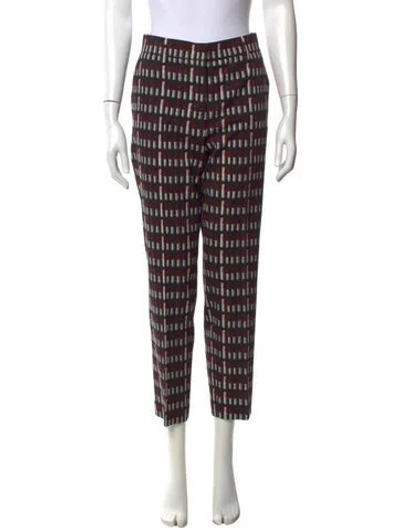 Pre-owned Prada 2018 Straight Leg Pants In Black