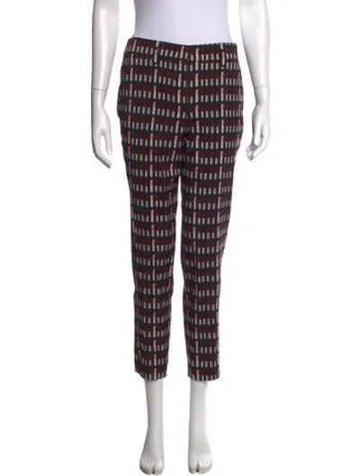 Pre-owned Prada 2018 Straight Leg Pants In Black