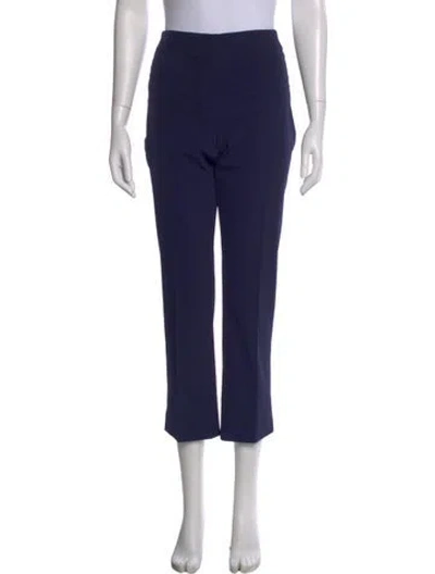 Pre-owned Prada 2018 Straight Leg Pants In Blue