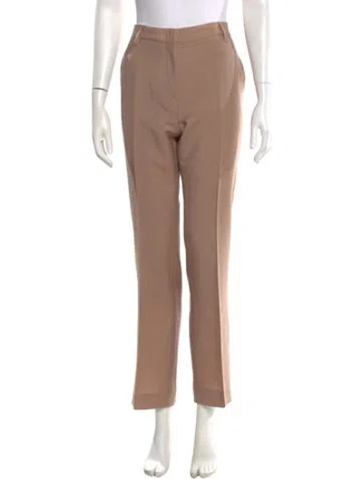 Pre-owned Prada 2018 Straight Leg Pants In Brown