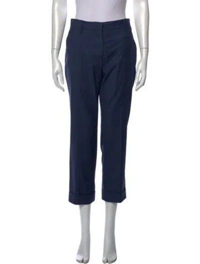 Pre-owned Prada 2018 Straight Leg Pants In Multi