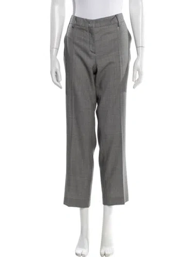 Pre-owned Prada 2018 Straight Leg Pants W/ Tags In Gray