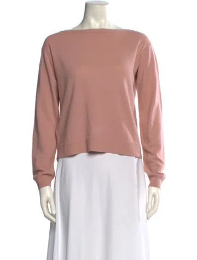 Pre-owned Prada 2018 Virgin Wool Sweater In Pink