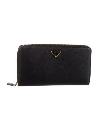 Pre-owned Prada 2018 Wallet In Black