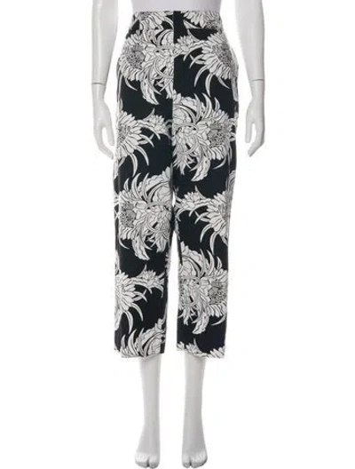 Pre-owned Prada 2018 Wide Leg Pants In Multicolor