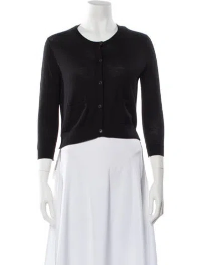 Pre-owned Prada 2018 Wool Sweater In Black