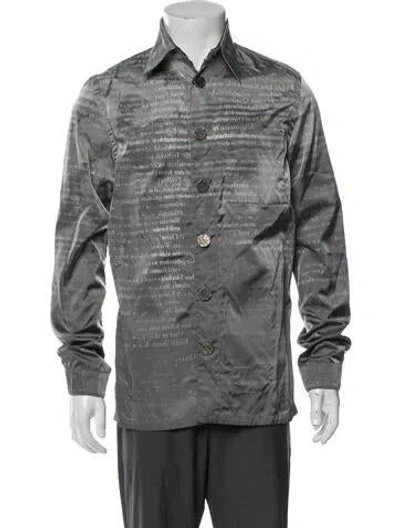 Pre-owned Prada 2018 X Herzog & De Meuron Jacket In Gray