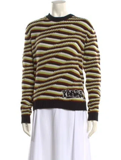 Pre-owned Prada 2019 Cashmere Sweater In Black