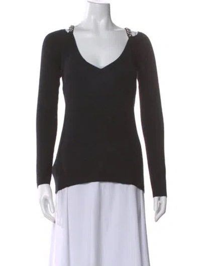 Pre-owned Prada 2019 Cashmere Sweater In Black