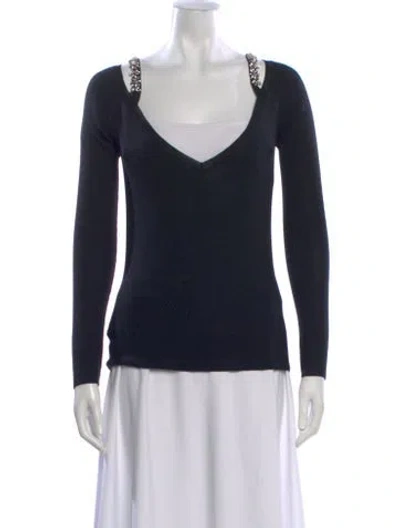 Pre-owned Prada 2019 Cashmere Sweater In Black