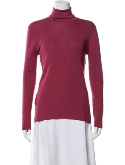 Pre-owned Prada 2019 Cashmere Sweater In Burgundy