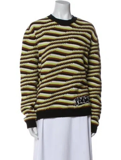 Pre-owned Prada 2019 Cashmere Sweater In Green