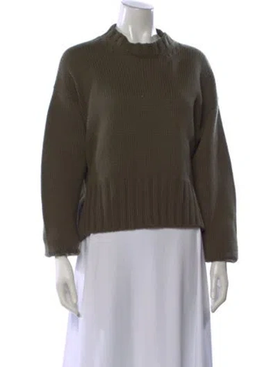 Pre-owned Prada 2019 Cashmere Sweater In Green
