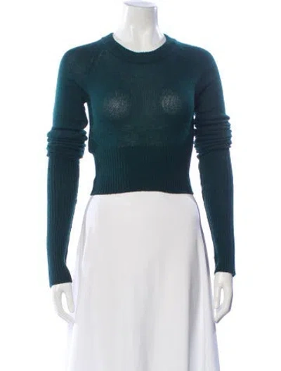 Pre-owned Prada 2019 Cashmere Sweater In Green