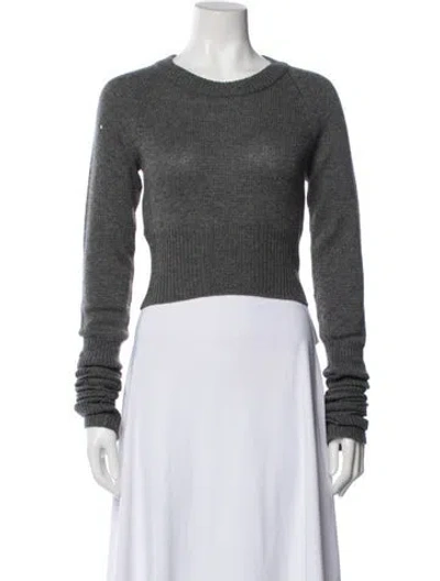Pre-owned Prada 2019 Cashmere Sweater In Grey