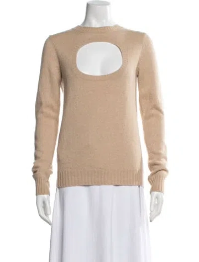 Pre-owned Prada 2019 Cashmere Sweater In Neutral