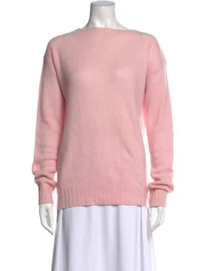 Pre-owned Prada 2019 Cashmere Sweater In Pink