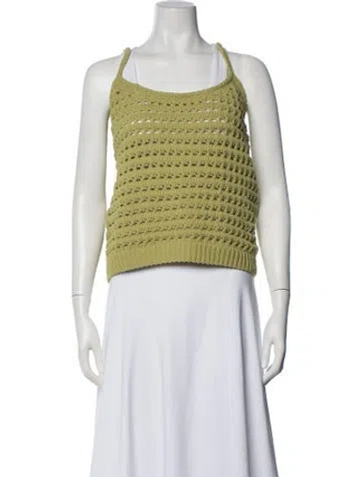 Pre-owned Prada 2019 Crew Neck Sweater In Green