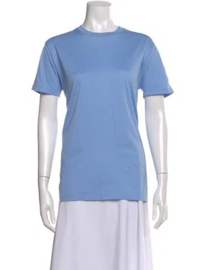 Pre-owned Prada 2019 Crew Neck T-shirt In Blue