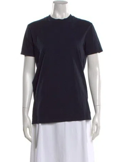 Pre-owned Prada 2019 Crew Neck T-shirt In Blue