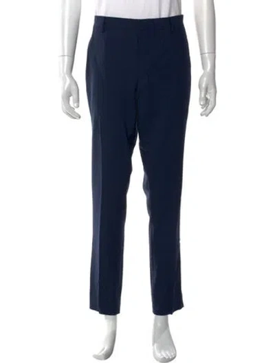 Pre-owned Prada 2019 Dress Pants In Blue